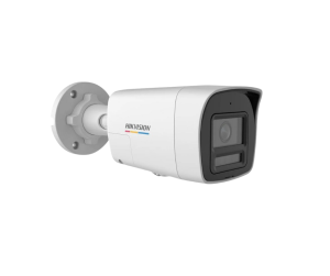 cámara de red tipo bala ColorVu de Hikvision.