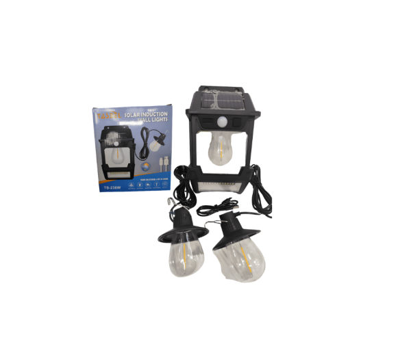 LAMPARA SOLAR DE PARED CON SENSOR DE MOVIMIENTO