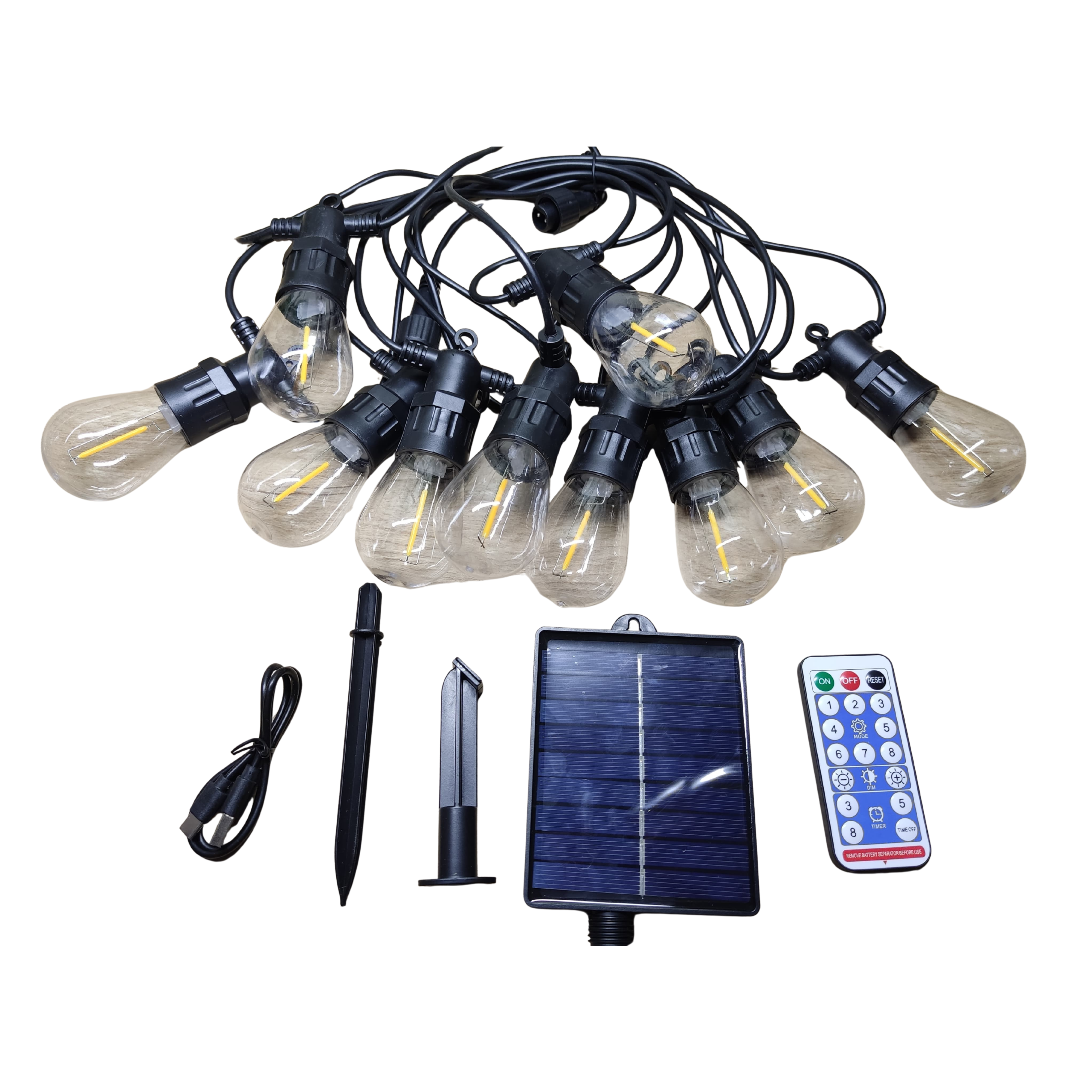 Luces Vintage Solares y Eléctricas