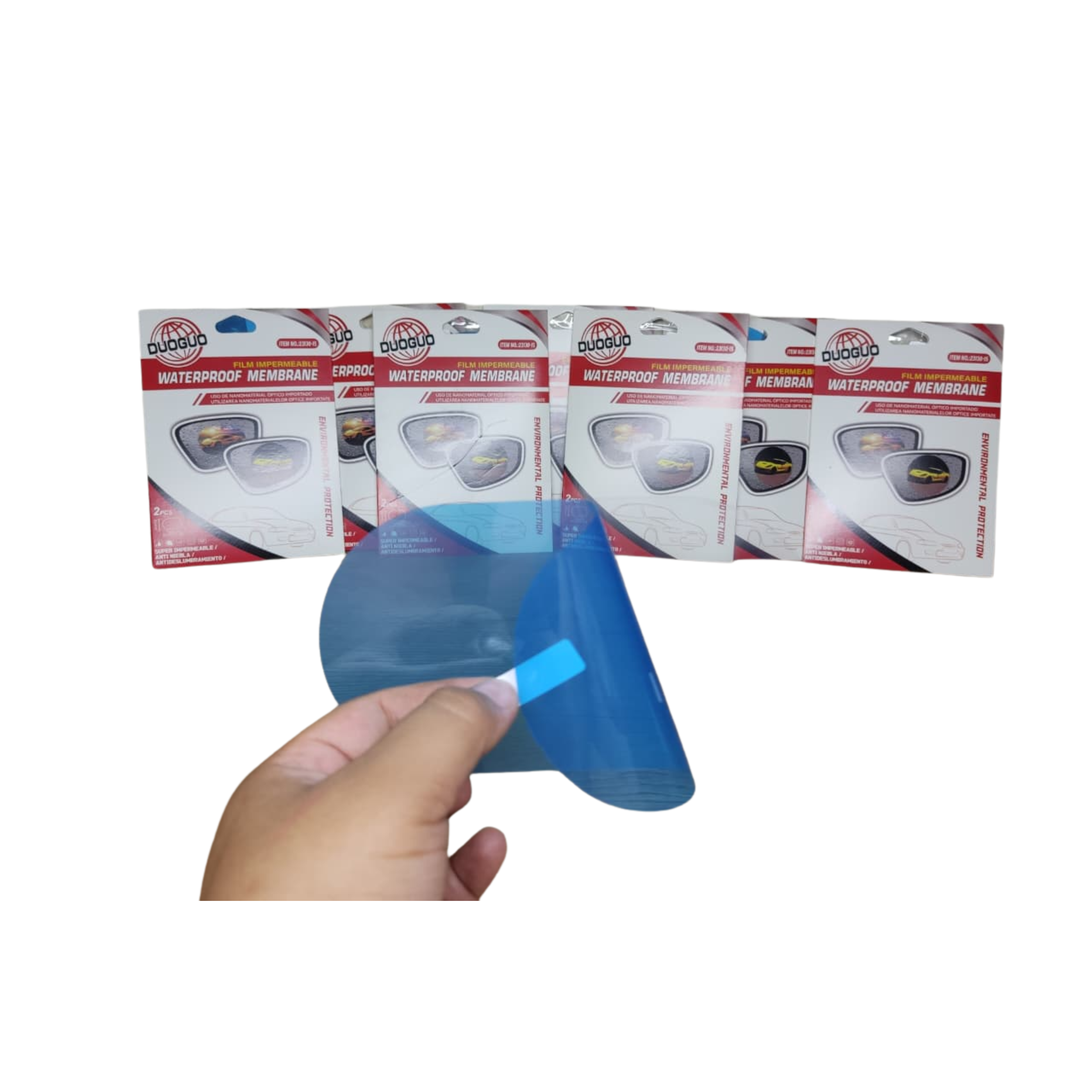 Película impermeable y antiempañante