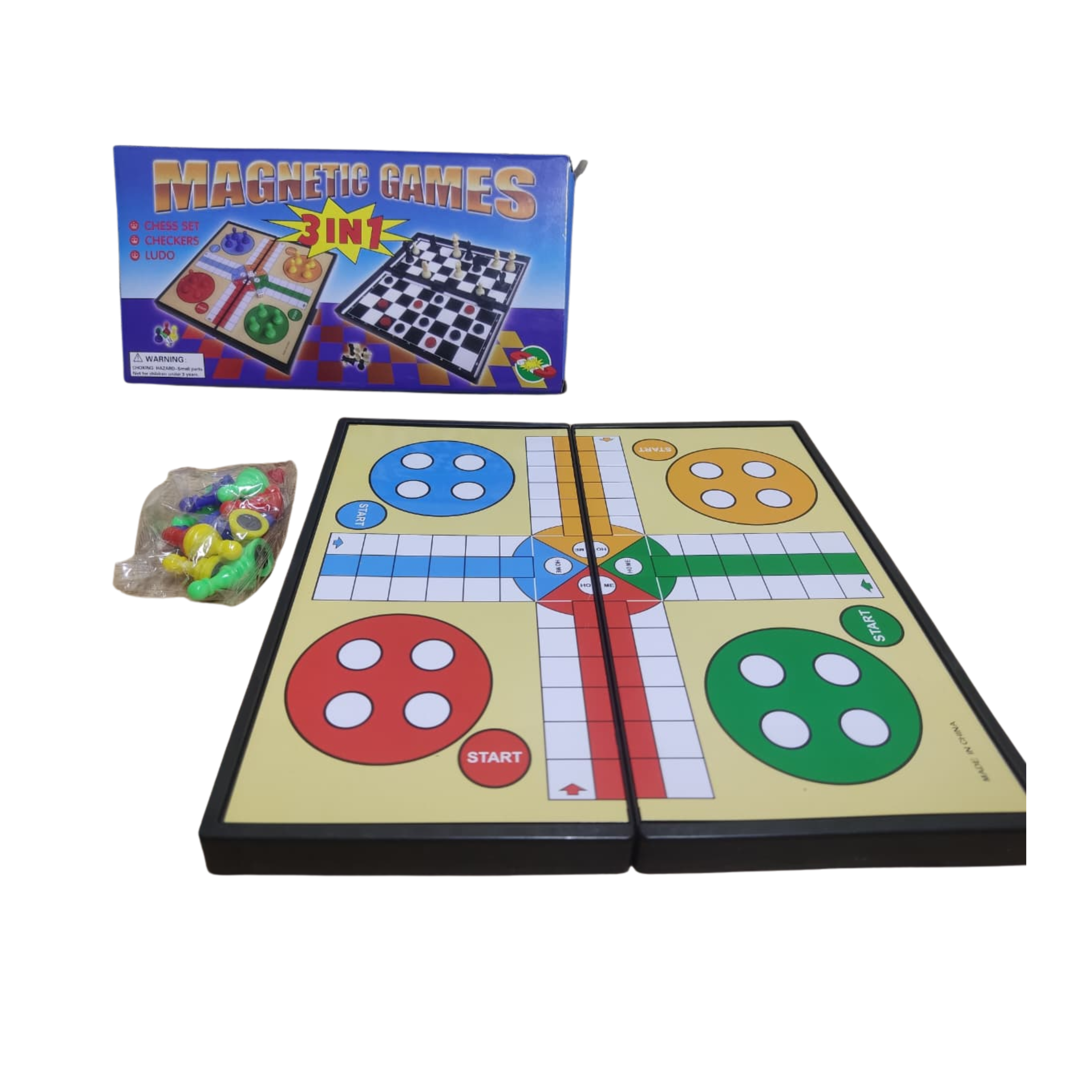 Juego Magnético 3 en 1