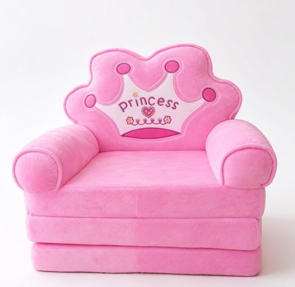 Sofá Infantil Plegable Princesa