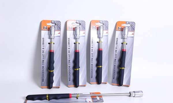 Recogedor Magnético Telescópico con Luz LED